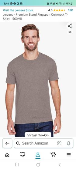 Brand New Men's T Shirt Cotton Polyester Blend