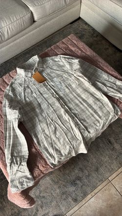 New men’s Goodfellow midweight standard fit flannel