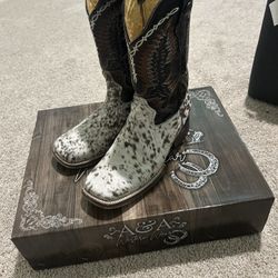 Cow Hide Boots 