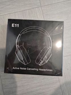 E11 active noise cancelling bluetooth headphones