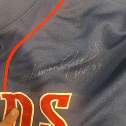 1984 Signed Harmon Killebrew Twins Jersey