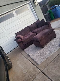 Couch and Ottoman