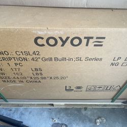 Coyote 42 Inch SL Series Built-In BBQ Grill