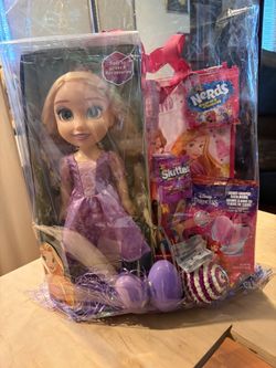 Easter Basket, Princess Rapunzel $55.00