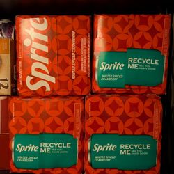 12-Pack Sprite Winter Spiced Cranberry