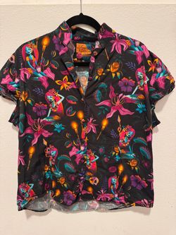 Jeff Granito Disney Nightmare Before Christmas Hawaiian Shirt - Women’s XL