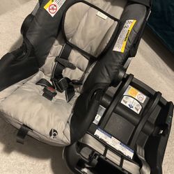 Car seat and car base