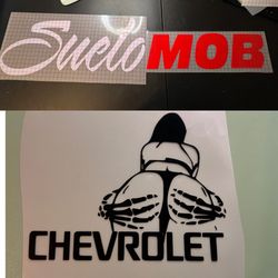 Calcomanias personalizadas Custom decals