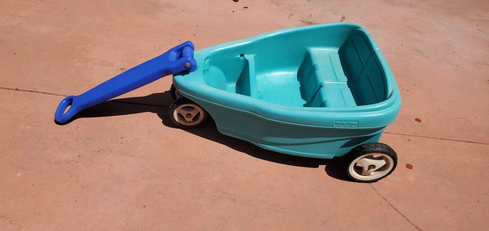 Fisher Price Side By Side Wagon