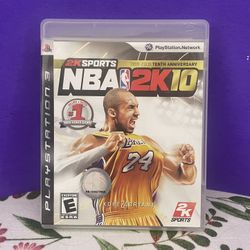 NBA2K10 for the PS3
