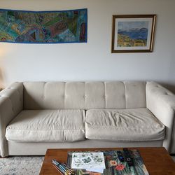 Free Beige Couch 90”