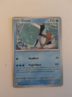 Eiscue pokémon card pal 048