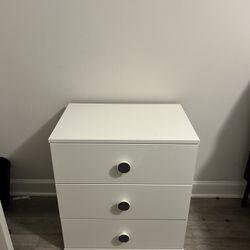 Small White Dresser 