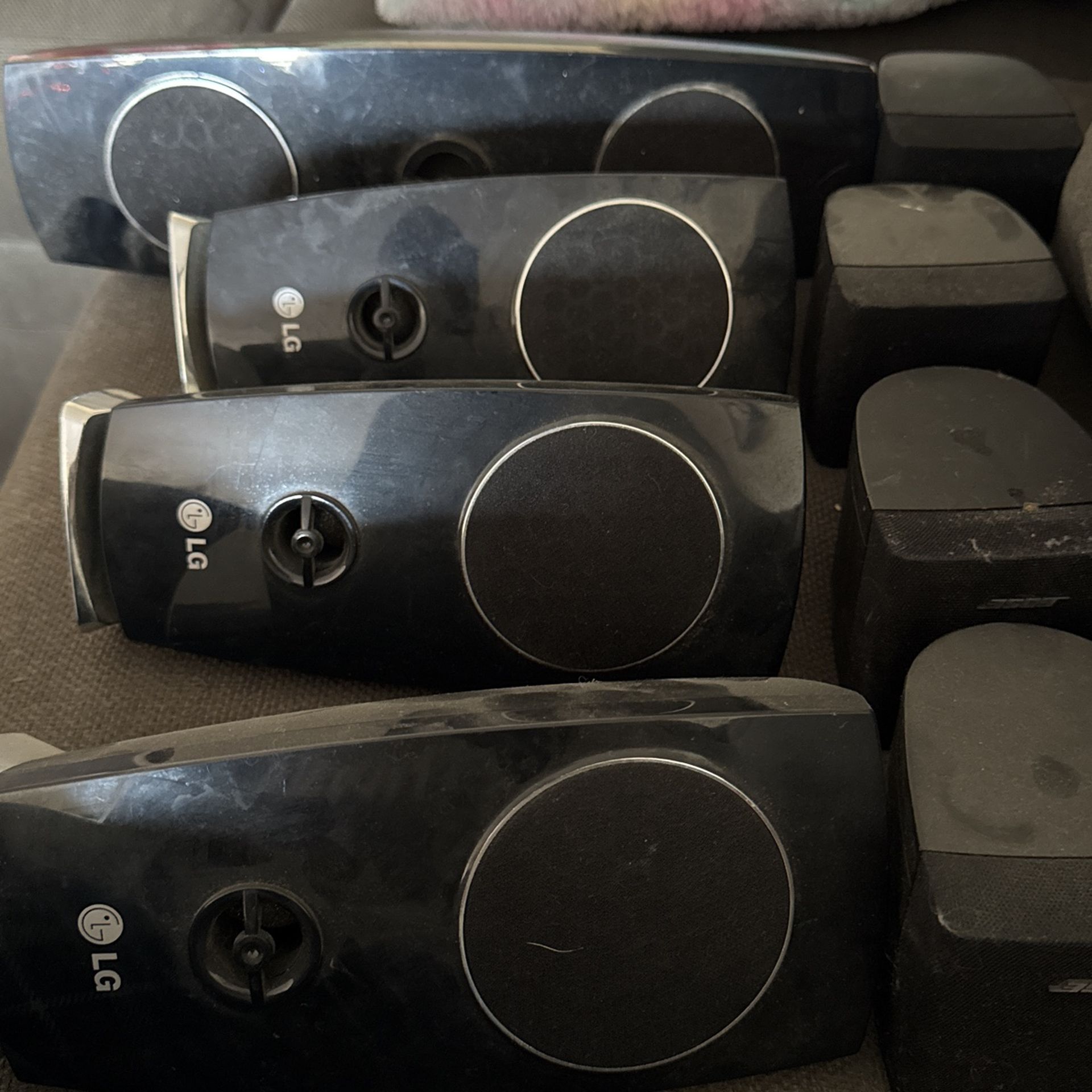 Surround Sound Speakers (LG, Bose)