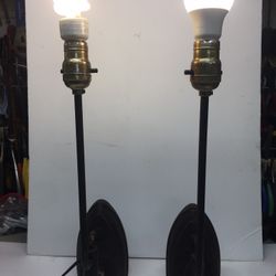 Vintage Iron Lamps 