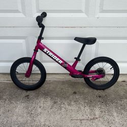 14in STRIDER Kids Balance Bike 