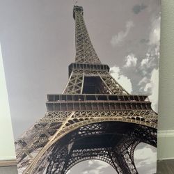 Painting Eiffel Tower 19” X 28”