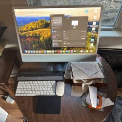 iMac 2021 M1 Blue
