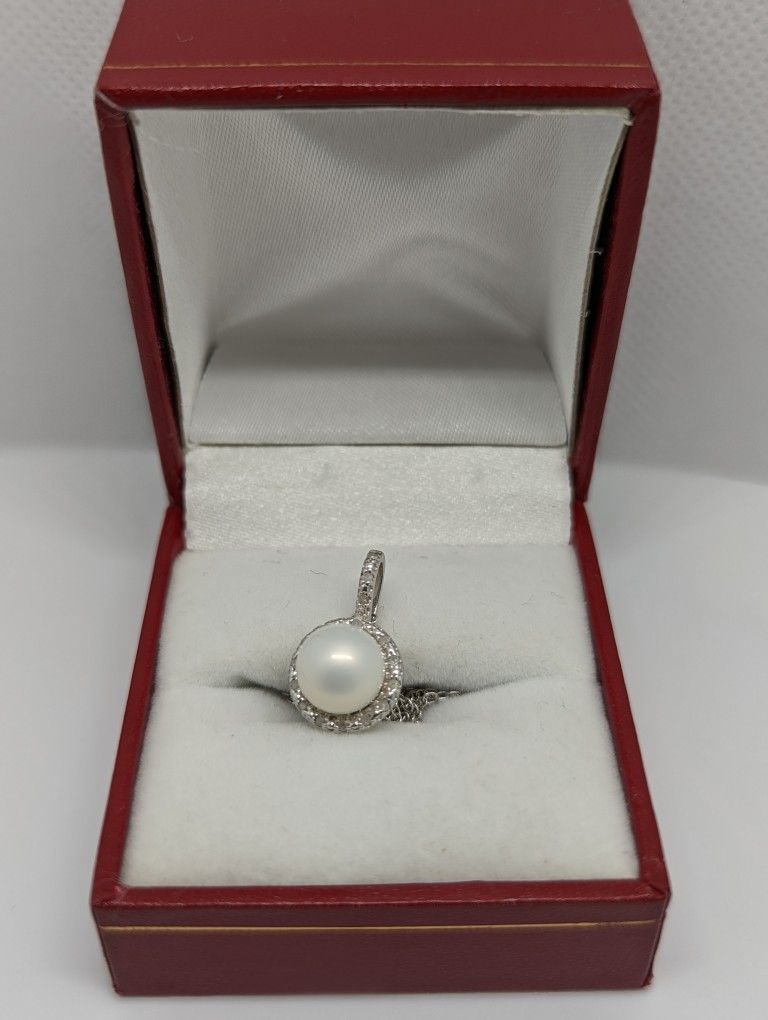 Pearl Necklace with Silver 925s