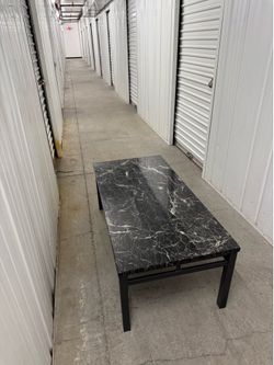 Marble coffee table