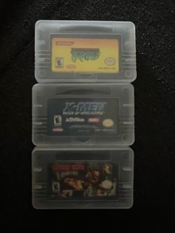 Gameboy Advance Games! TMNT, XMen, Megaman, DonkeyKong