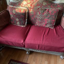 Living room :- One Couch One Love Seat Two Chairs 