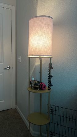 lamp/ shelf