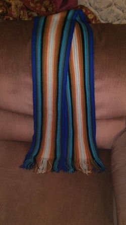 Multi colored scarf