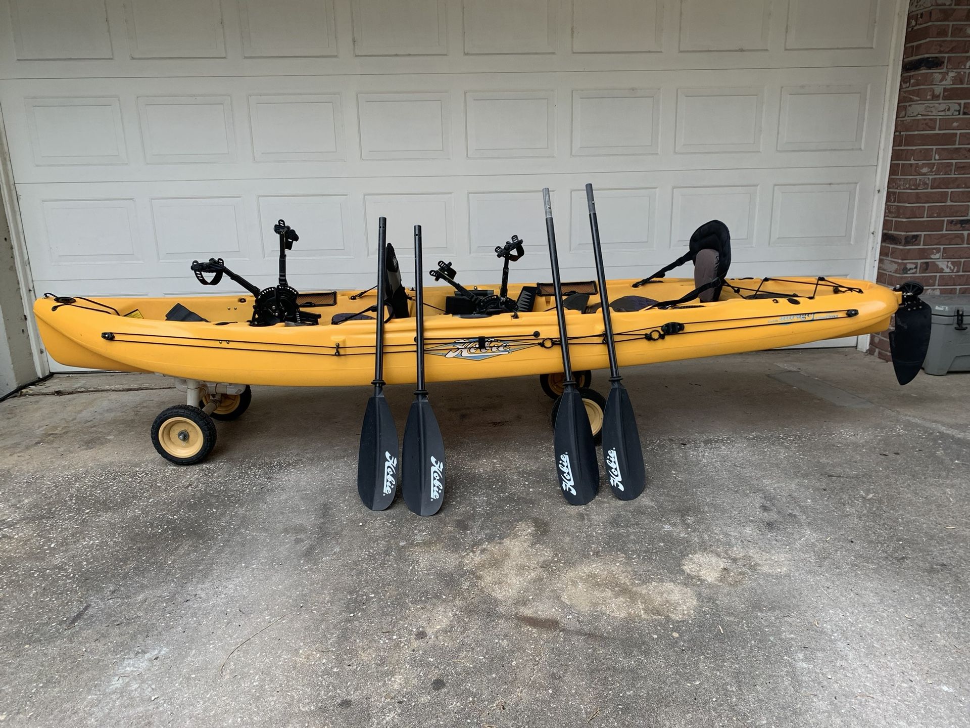 24hr Special …. Hobie Mirage Outfitter Kayak, Tandem