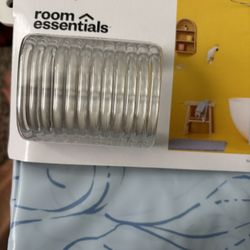 Shower Curtain Rings (curtain not included)