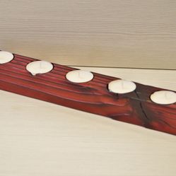 Shou Sugi Ban Tealight Candle Holder