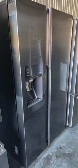 Samsung Black Stainless Side by Side Show Case Door Refrigerator