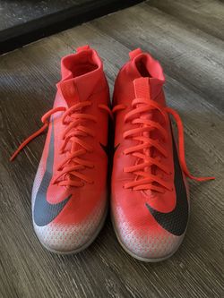 Nike Superfly 6 Academy CR7 Mens Size 5y Red Soccer Shoes TURF