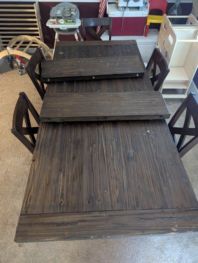 7foot Solid Wood Table