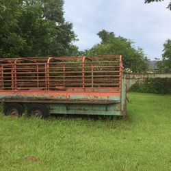 24’ Stock Trailer 