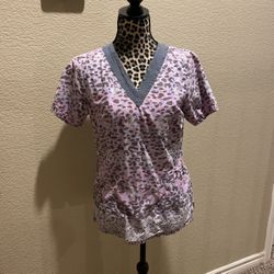 Scrub Top, Size M, $5