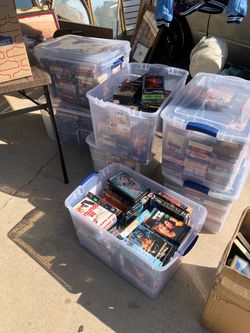 VHS & DVDS