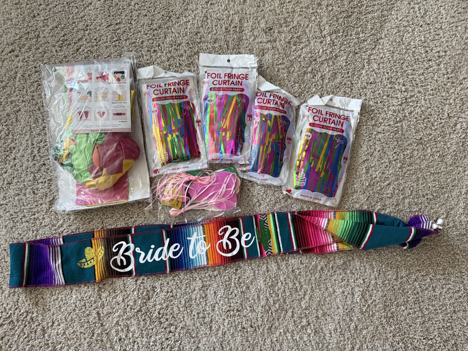 Final Fiesta Bride To Be Kit