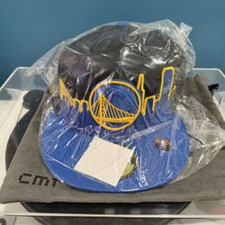 New GS Warriors Fitted 7 1/4