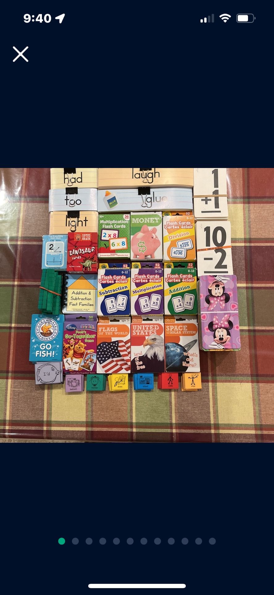 Kids Learning Cards