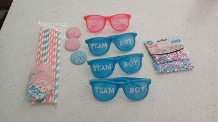 Gender Reveal Stuff