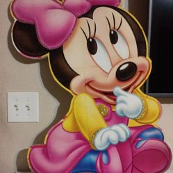 Disney Minnie Mouse Birthday Party Decoration / Stand-Up Prop