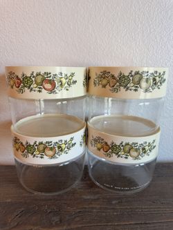 Pyrex Spice of Life Small See and Store Containers Set of 4