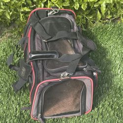 “Pet Puppy” Over The Shoulder Ventilated Pet Carrier