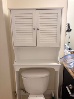 Over the toilet bathroom cabinet