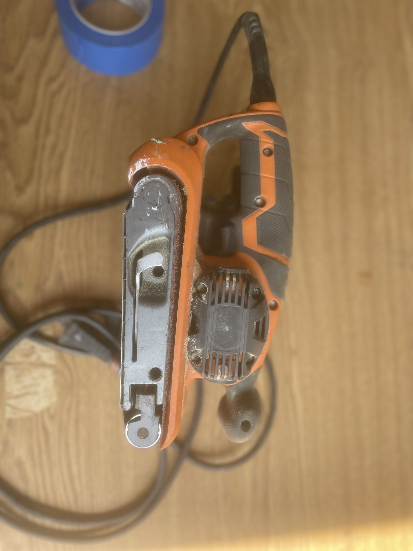 Ridgid R2740 Belt Sander, 6.5 Amp, 3x18”