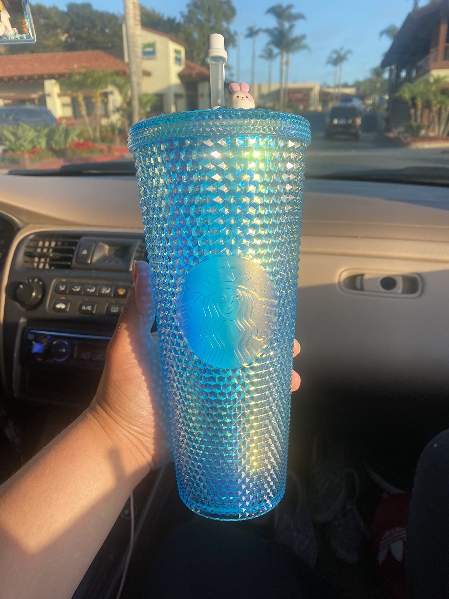 Starbucks China shops Blue Bunny Studded tumbler