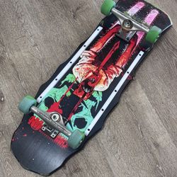 Chainsaw Man Skateboard Set-up
