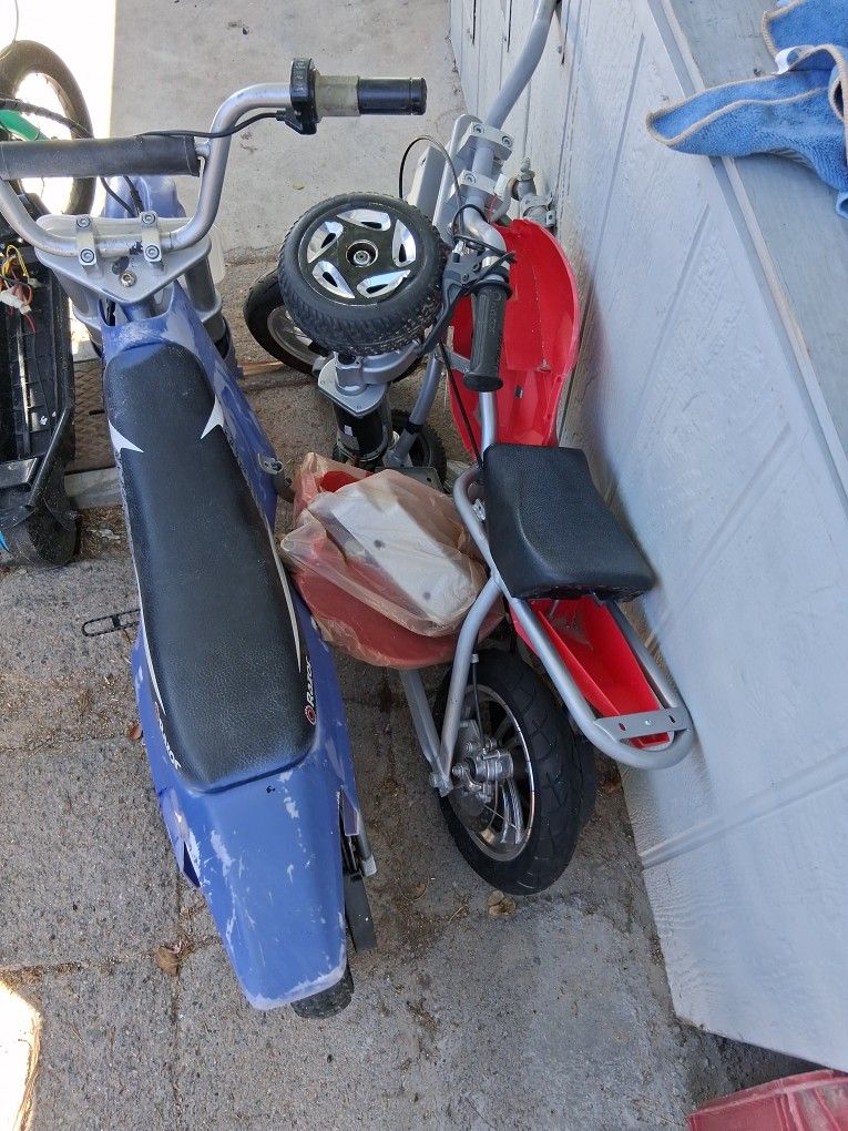 E Motor Bike Needs Battery