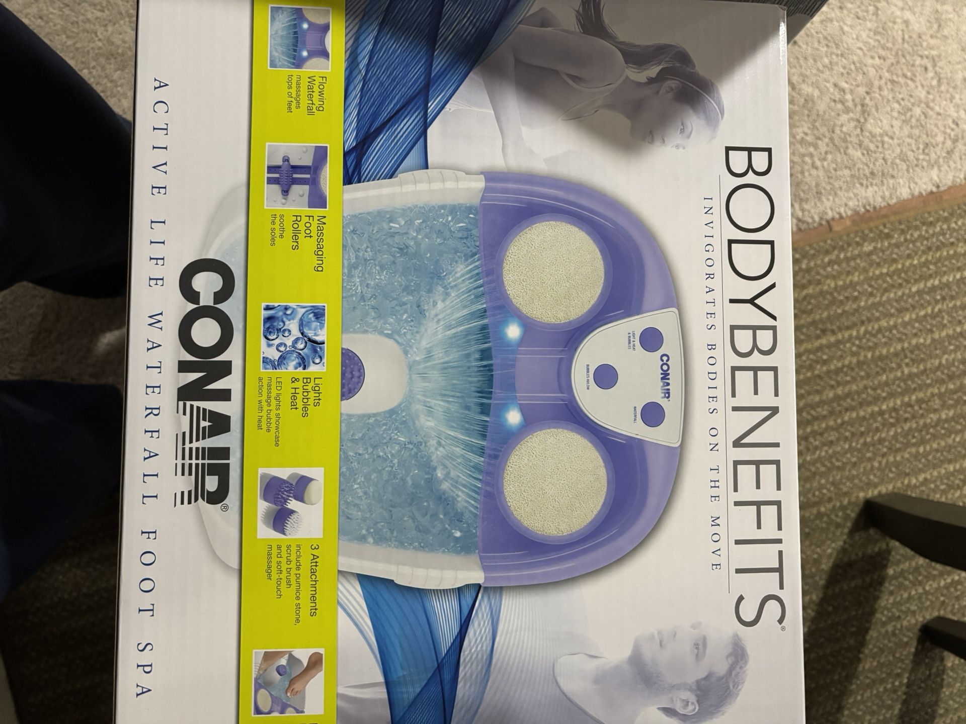 Conair Water Fall Foot Spa